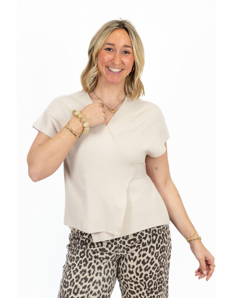 21Jewelz Wikkeltop - beige