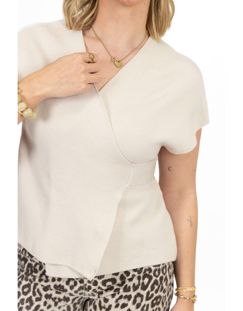 21Jewelz Wikkeltop - beige