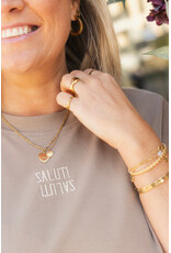 21Jewelz Salut t-shirt - taupe
