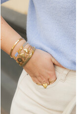 21Jewelz Gebreide trui met korte mouwen - lavendel