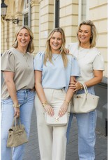 21Jewelz Sweatshirt met pofmouw - lichtblauw