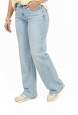 21Jewelz Gerafelde tall jeans - washed blauw