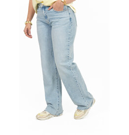 21Jewelz Gerafelde tall jeans - washed blauw