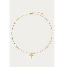 My Jewellery My Jewellery | Tropical lange ketting met palmboom