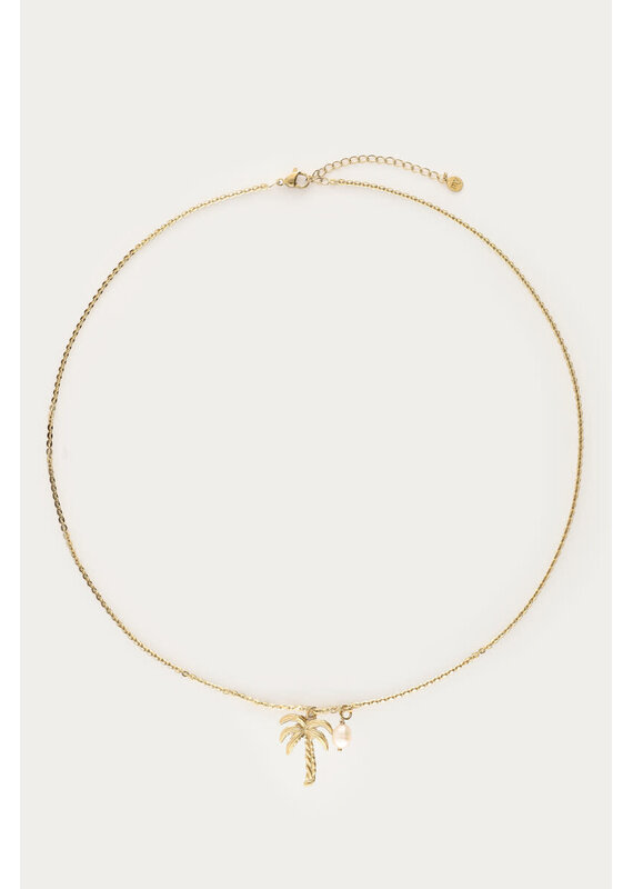 My Jewellery My Jewellery | Tropical lange ketting met palmboom