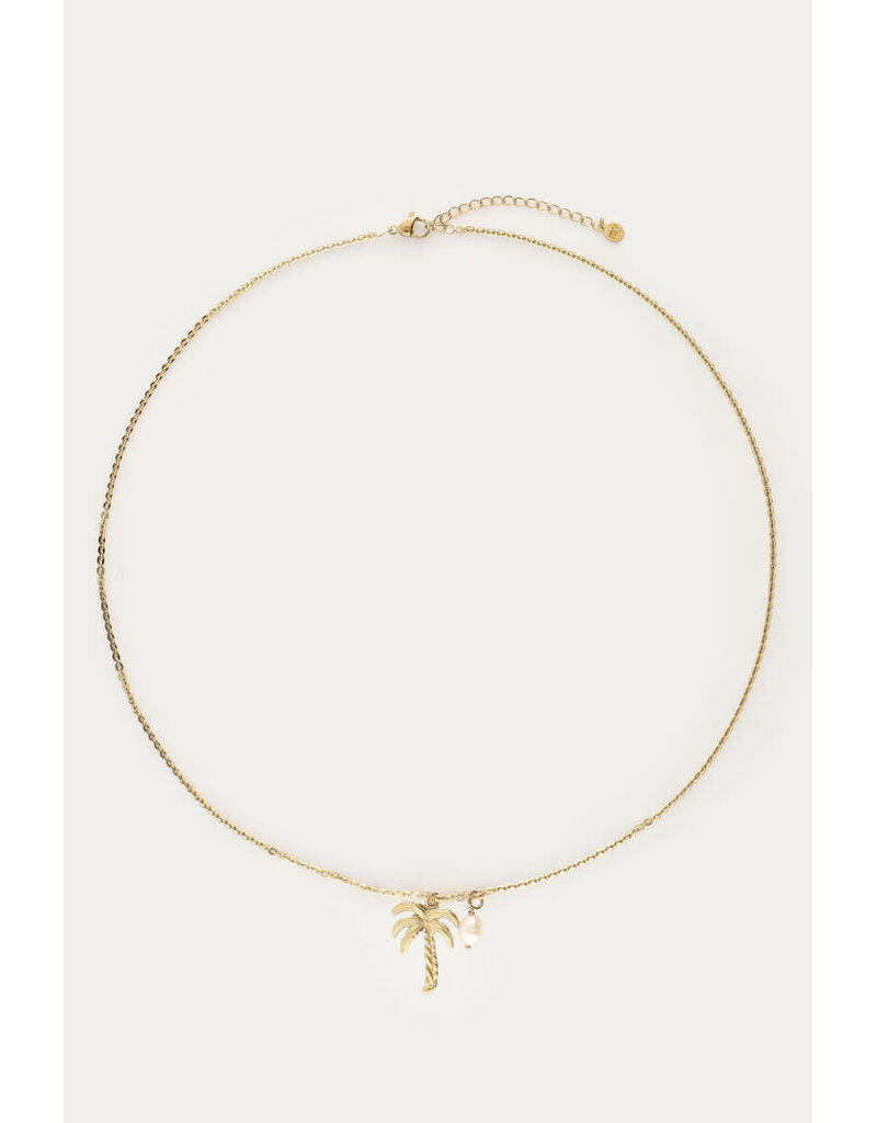 My Jewellery My Jewellery | Tropical lange ketting met palmboom
