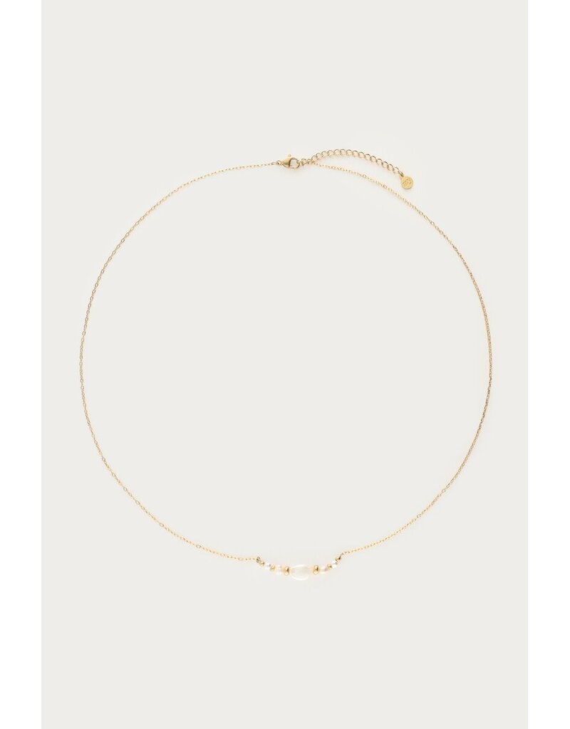 My Jewellery My Jewellery | Ketting met natuurlijke parels en kralen - goud