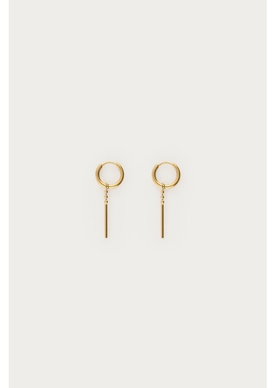 My Jewellery My Jewellery | Oorringen bolletjes & staafje - goud
