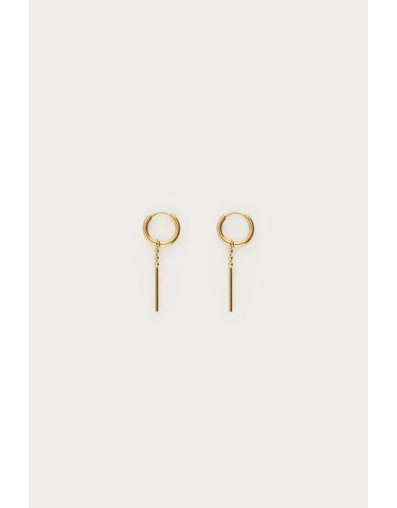 My Jewellery My Jewellery | Oorringen bolletjes & staafje - goud