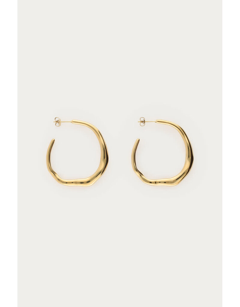 My Jewellery My Jewellery | Bold oorringen organisch - goud