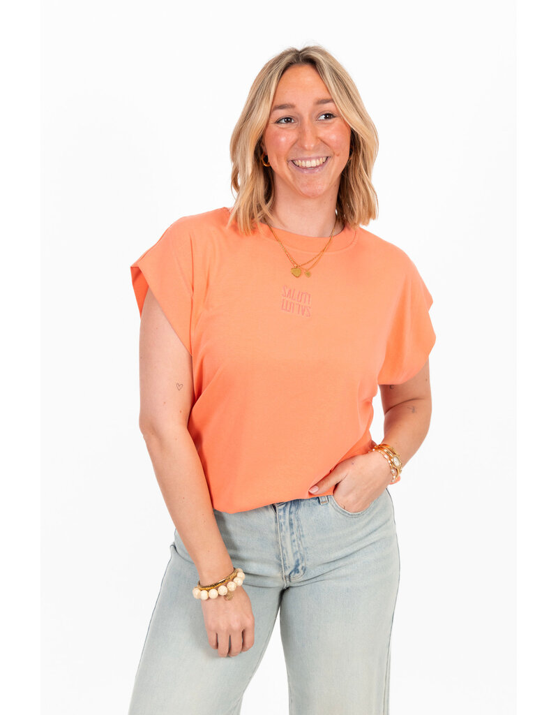 21Jewelz Salut t-shirt - oranje