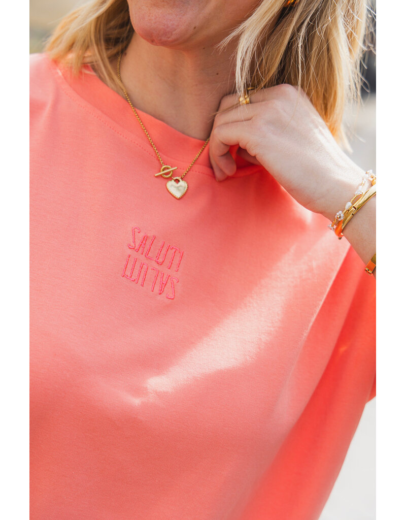 21Jewelz Salut t-shirt - oranje