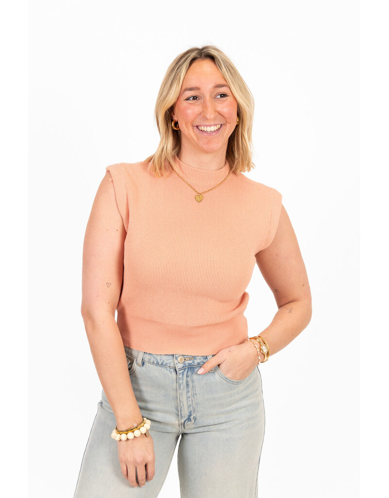 21Jewelz Basic zomer top - koraal