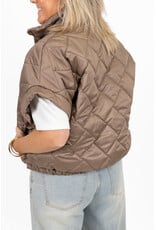 21Jewelz Gewatteerde bodywarmer - taupe