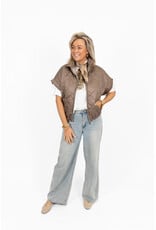 21Jewelz Gewatteerde bodywarmer - taupe