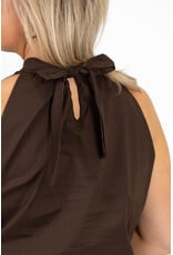 21Jewelz Balloon look haltertop - bruin