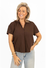 21Jewelz Basic blousje - bruin