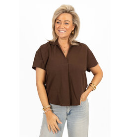 21Jewelz Basic blousje - bruin