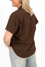 21Jewelz Basic blousje - bruin