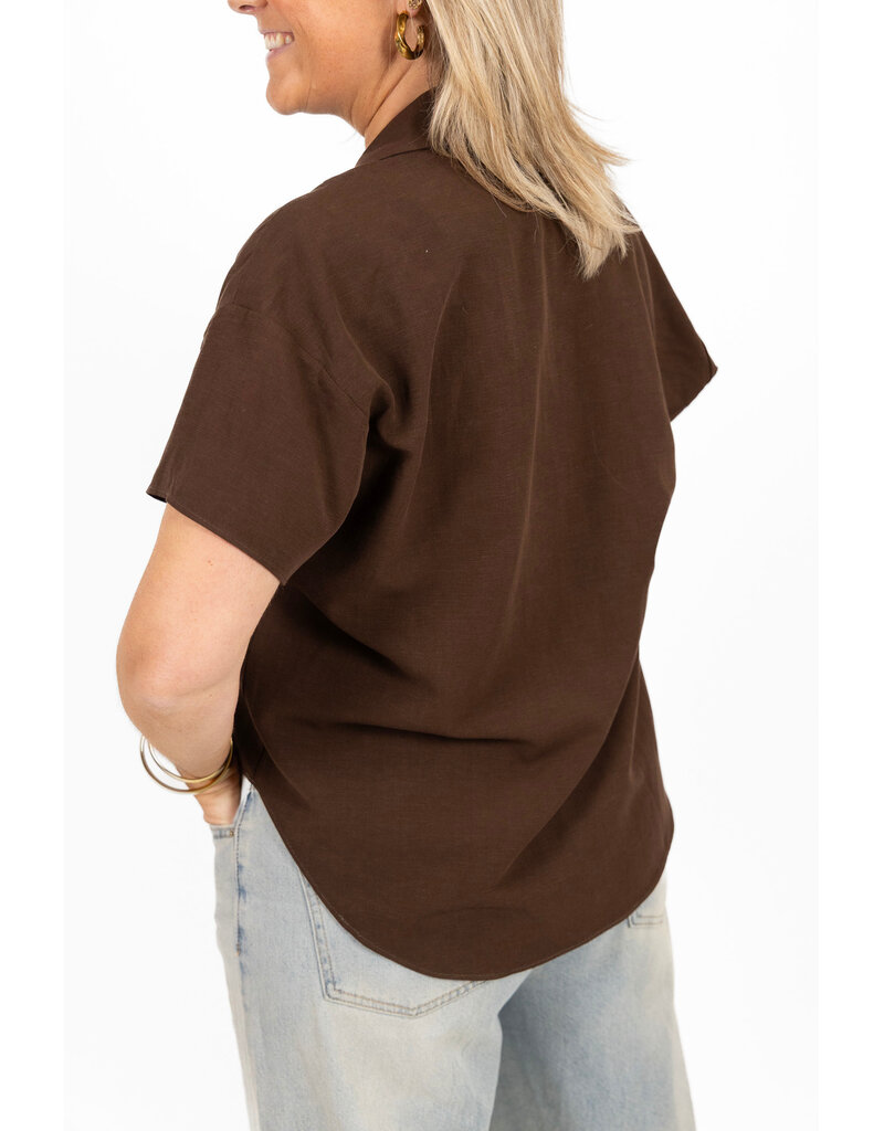 21Jewelz Basic blousje - bruin