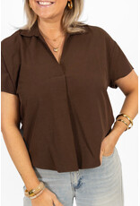 21Jewelz Basic blousje - bruin