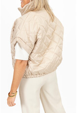 21Jewelz Gewatteerde bodywarmer - beige