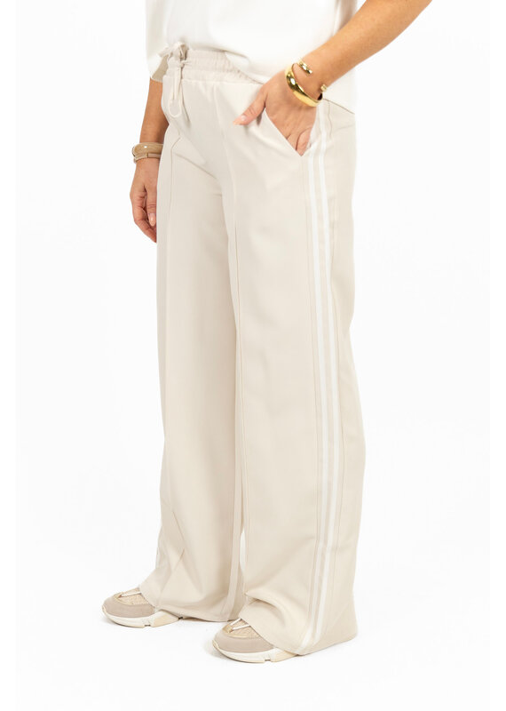 21Jewelz Jogger met streep - beige