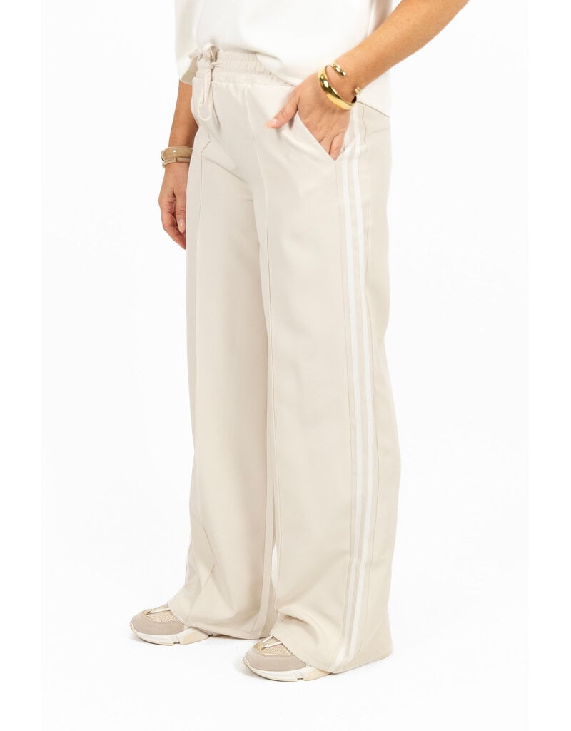 21Jewelz Jogger met streep - beige