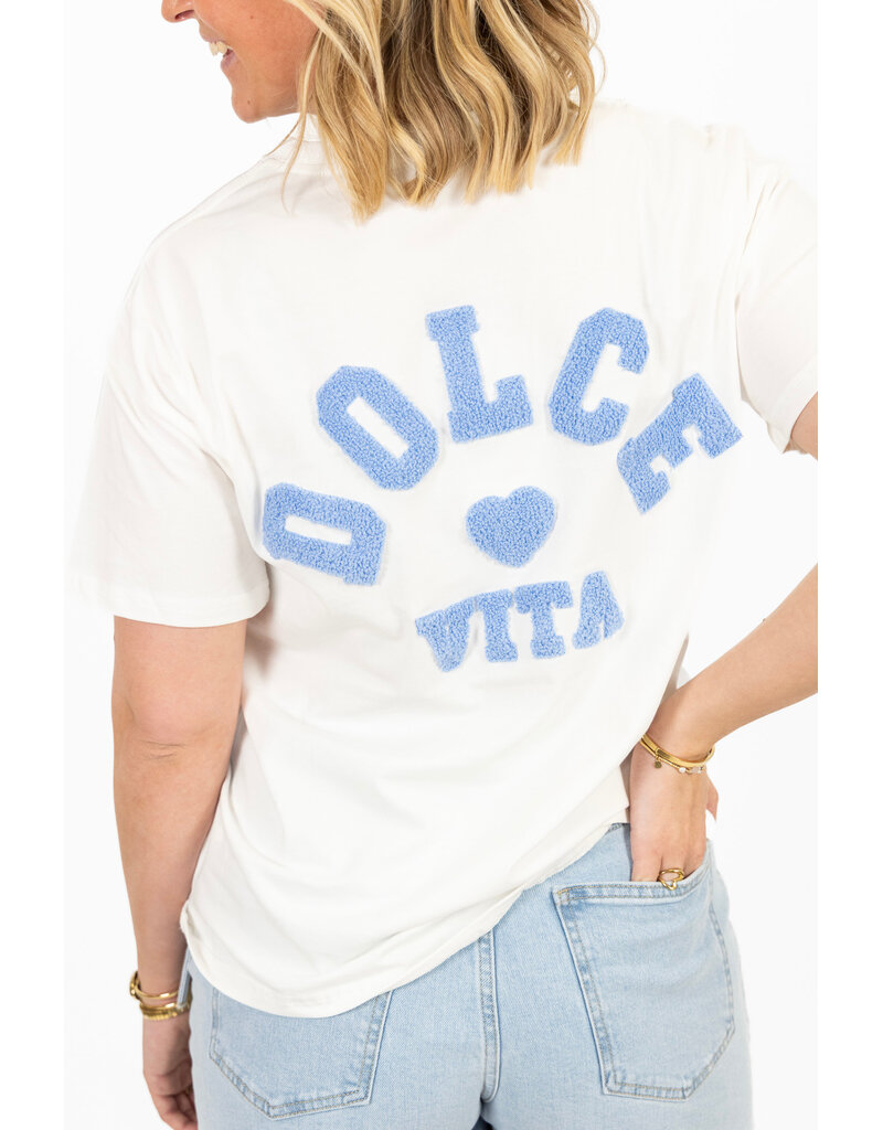 21Jewelz La dolce vita shirt - wit