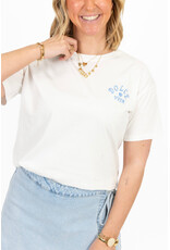 21Jewelz La dolce vita shirt - wit