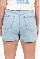 21Jewelz Denim skort met strik - lichtblauw
