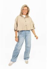 21Jewelz Barrel jeans met rafels - blauw