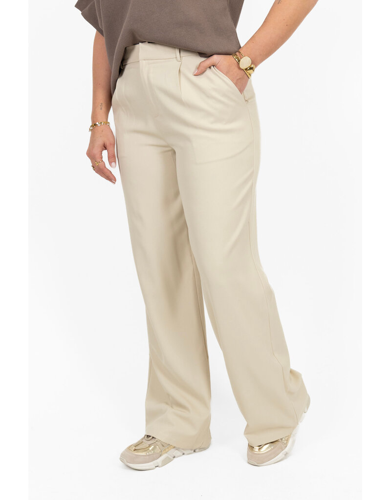 21Jewelz Pantalon met elastiek - ecru