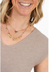 21Jewelz Gebreide spencer - taupe