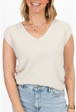 21Jewelz Gebreide spencer - ecru