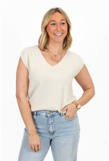 21Jewelz Gebreide spencer - ecru