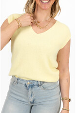 21Jewelz Gebreide spencer - geel