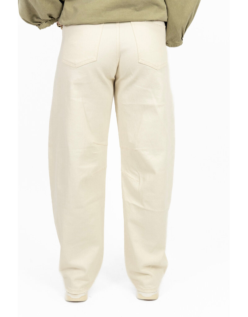 21Jewelz Barrel jeans - ecru