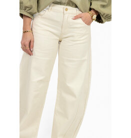 21Jewelz Barrel jeans - ecru