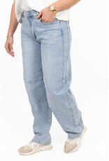 21Jewelz Balloon fit jeans met lichte wassing - blauw