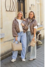 21Jewelz Gewatteerde bodywarmer - taupe