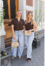 21Jewelz Basic blousje - bruin