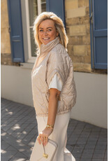 21Jewelz Gewatteerde bodywarmer - beige