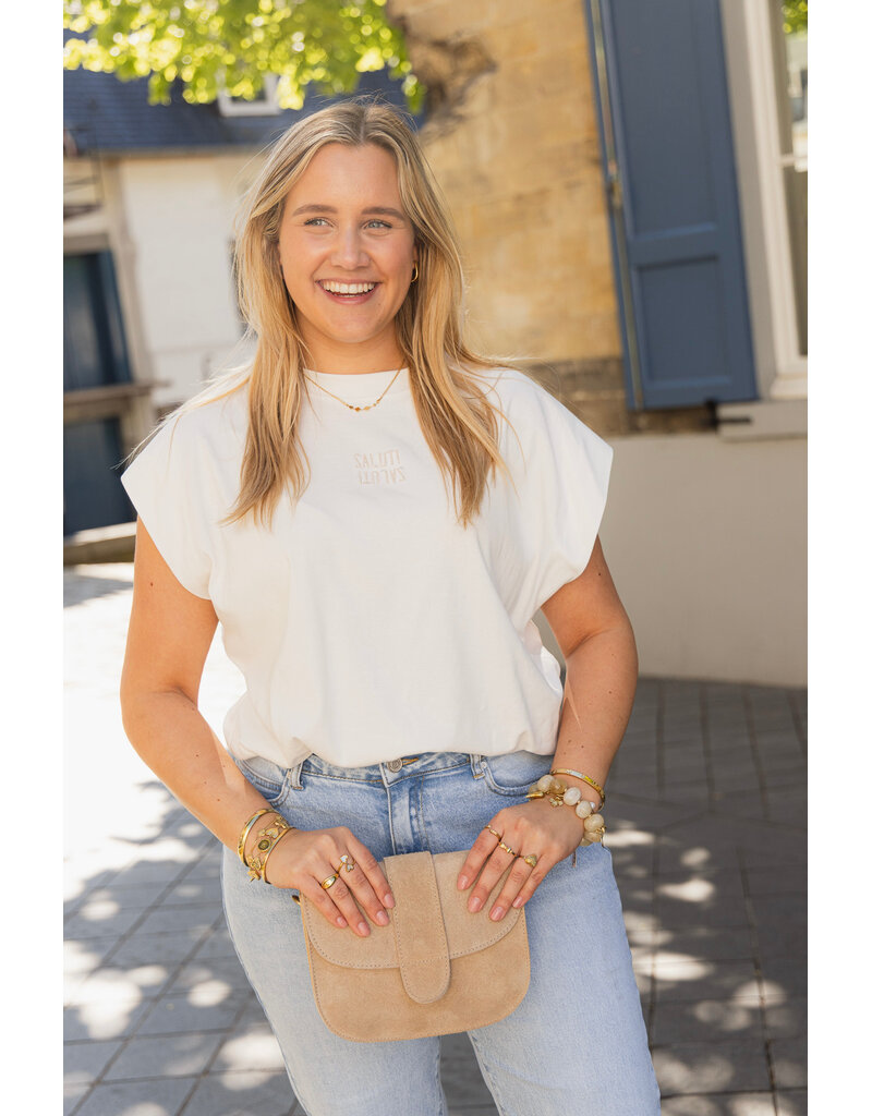 21Jewelz Salut t-shirt - wit