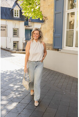 21Jewelz Balloon look haltertop - beige