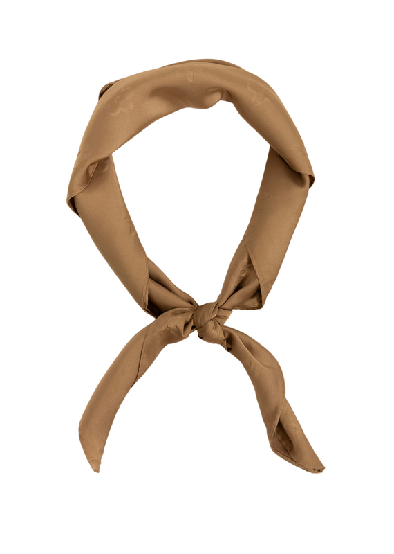 21Jewelz Sjaaltje met bloemen opdruk - camel