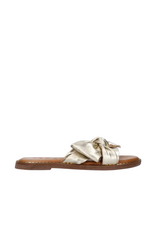 Tango Tango | Slipper Audrey met strik - goud