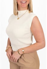 21Jewelz Basic zomer top - ecru