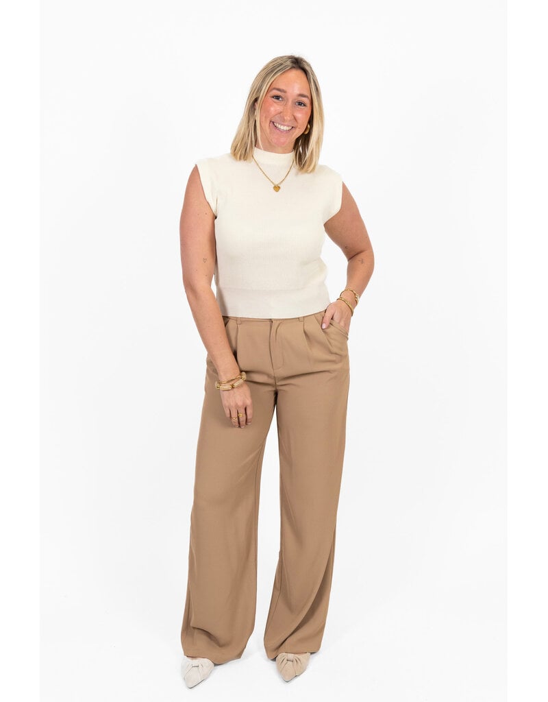 21Jewelz Basic zomer top - ecru