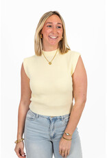 21Jewelz Basic zomer top - geel